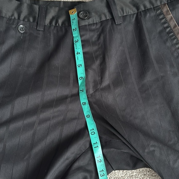 Just Cavalli Textured Striped loose fit dress pants Sz 54 - Picture 10 of 16